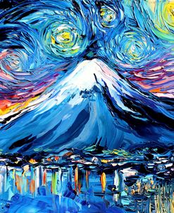 Van Gogh Never Saw Mount Fuji