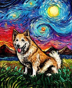 Icelandic Sheepdog Night