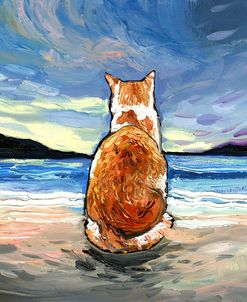Beach Days – Orange and White Tabby