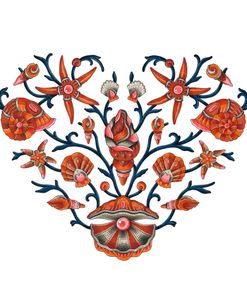 BC Shell Heart – Color