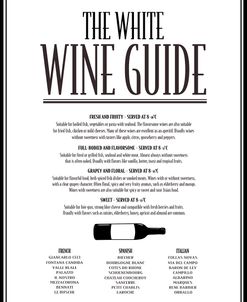 White Wine Guide