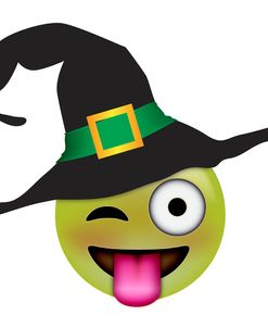 Emoji One Eye Witch