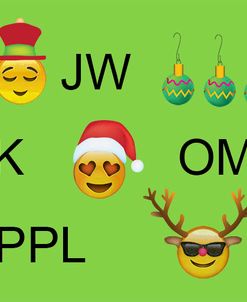 Xmas Emojis Text 3