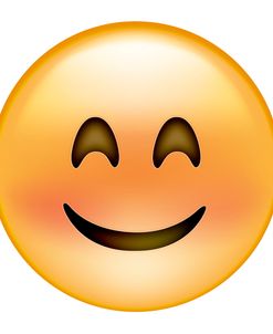 Emoji Crescent Eye Smile