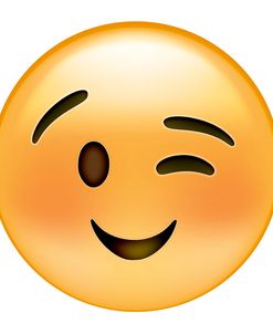 emoji wink small smile