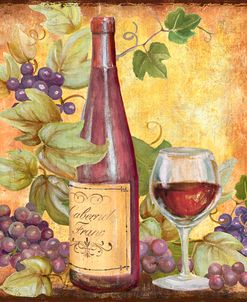 Grapevine & Wine Red