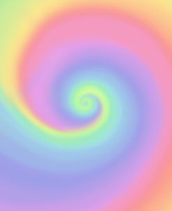 Pastel Rainbow Swirl