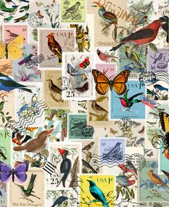 Stamp Collector – Birds and Butterflies