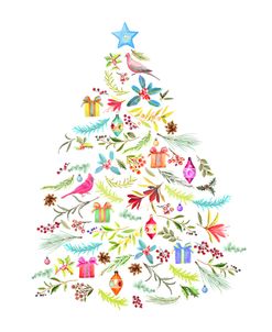 Merry Meta Christmas Tree