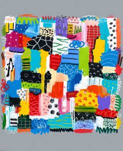 Loose Patchwork With Gray