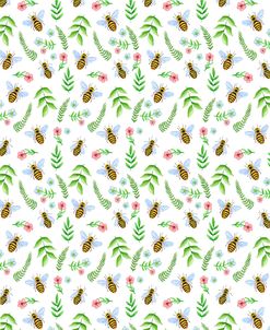 Bees Pattern 1