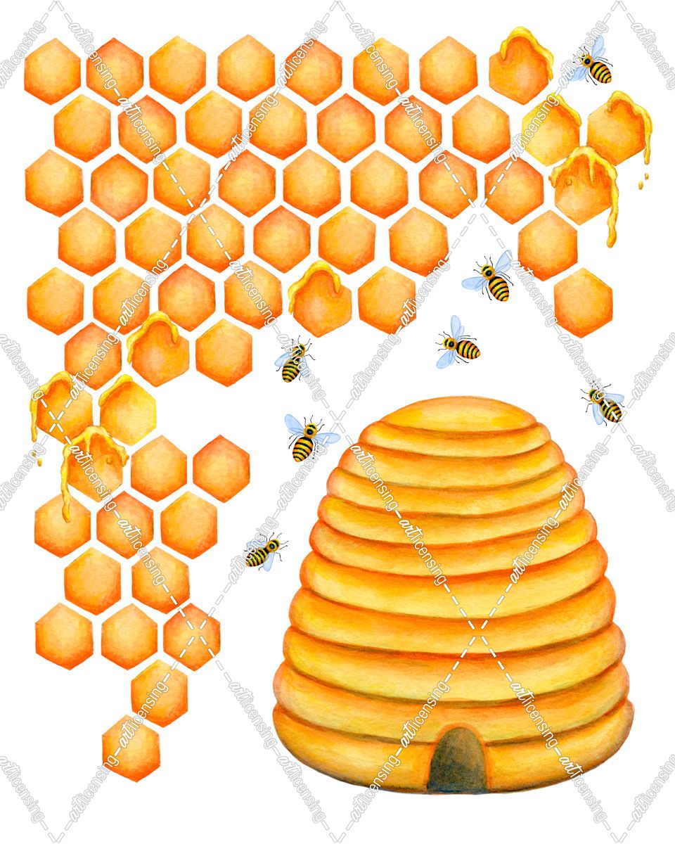 Honeycomb Beehive 2