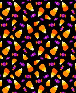 Candy Corn Candy Pattern