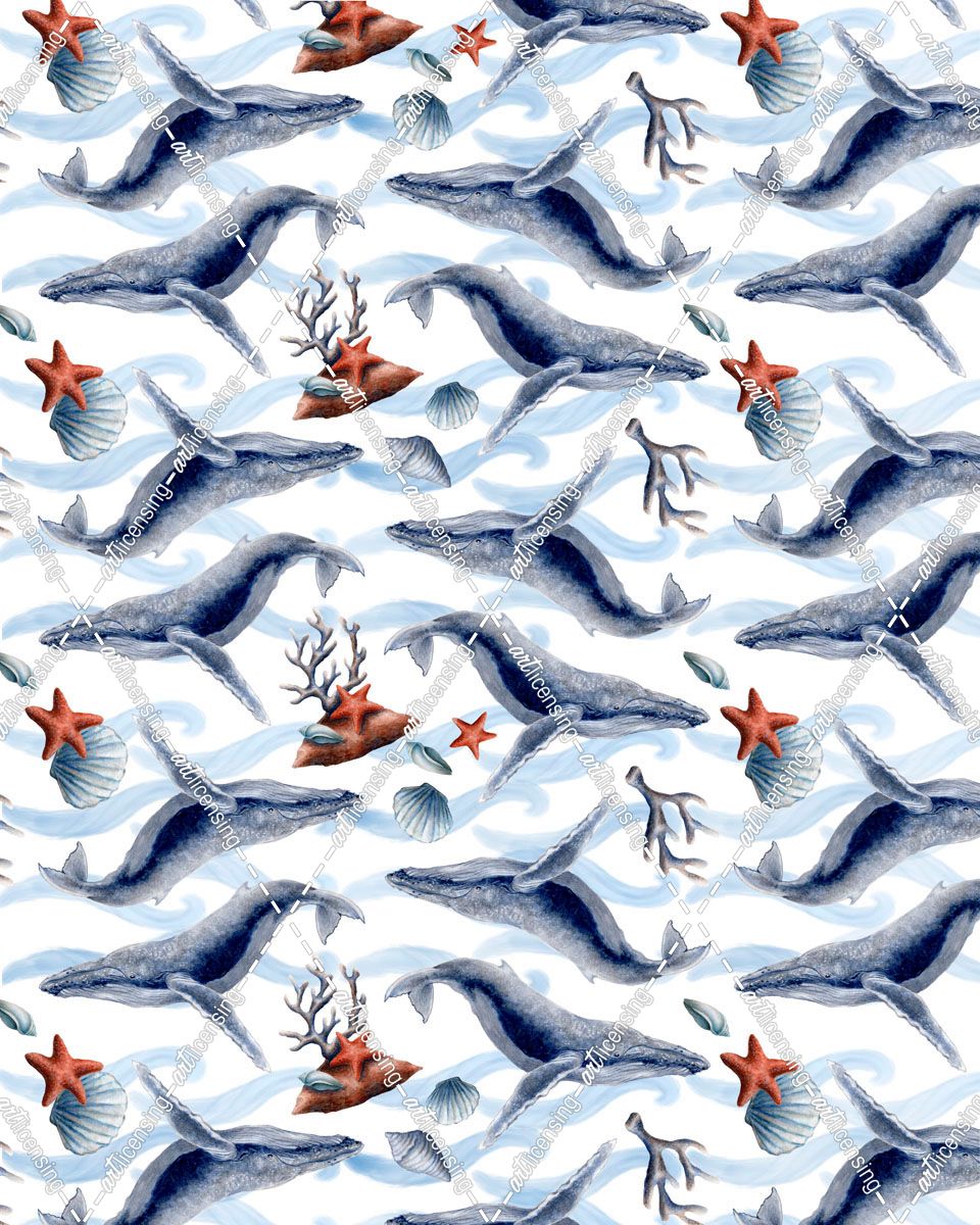 Whale Starfish Pattern