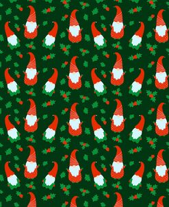 Christmas Gnomes Holly Pattern