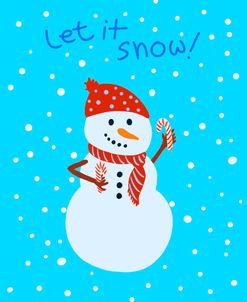 Let It Snow Snowman