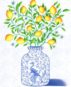 Lemon Bird Chinoiserie