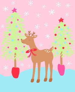 Reindeer Bow Christmas Trees