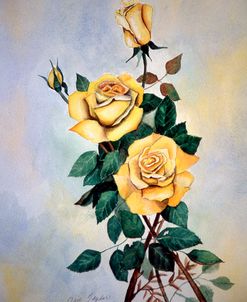 Yellow Roses Sprig