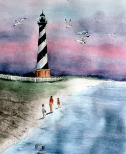 Cape Hatteras Watercolor