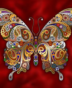 Jewelled Butterfly