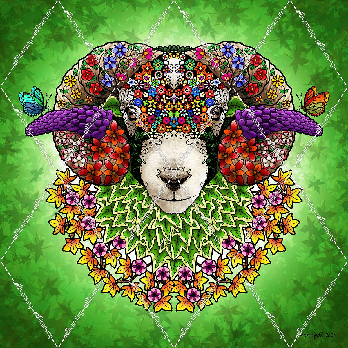 Blooming Sheep