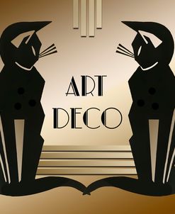 Art Deco Cats 1