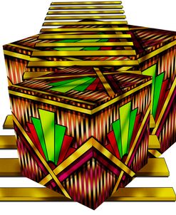 Art Deco Cubes 2
