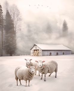Three Country Sheep