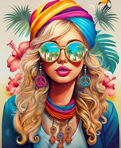 Tropical Vintage Blondie