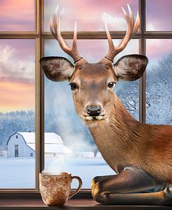 A Deer And His Coffee Ii