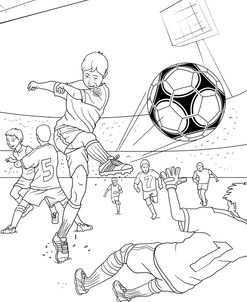 Soccer Coloring