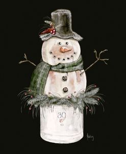Snowman In A Crock