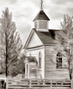 Black and White Church