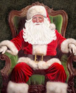 Portrait Of Santa