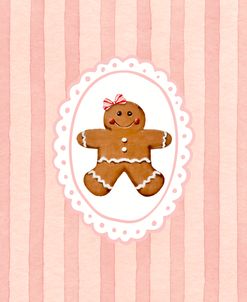 Pink Gingerbread Girl