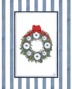 Tartan Plate Wreath