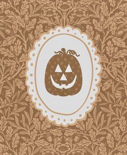 Floral Jack-O-Lantern