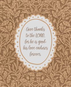 Give Thanks