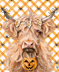 Halloween Highland Cow