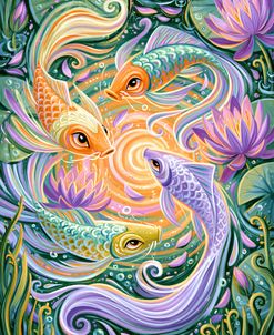 Playing Koi