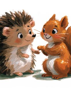 Hedgehog And Squirrel