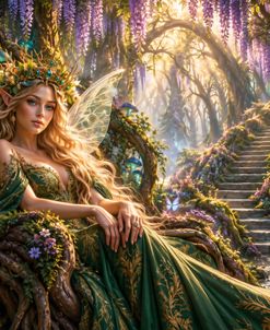 Fairy On Throne