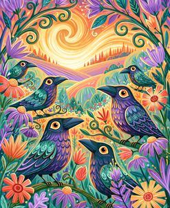 Crows Flock Together