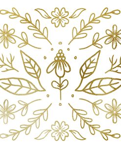 Spring Florals Gold