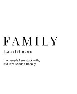 Family Definiton