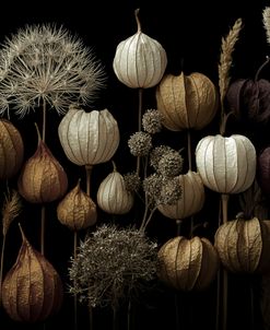 Skeletal Plants Gathered