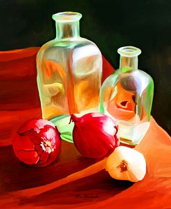Bottles And Onion