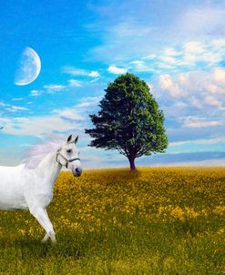 Wild White Horse