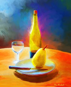 Wine And Pear